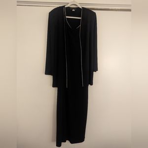 Full length formal dress & jacket